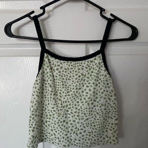 Brandy Melville tank top with print, fits size xs,s,m